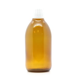 Flacon sirop et bouchon 500ml unité