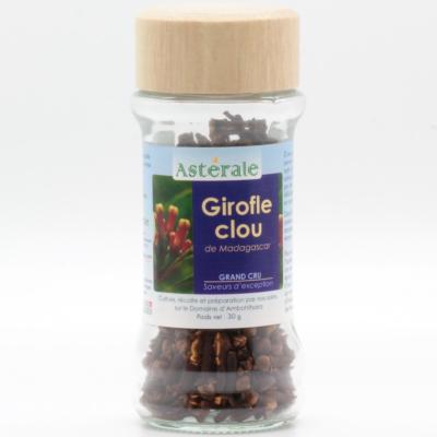 Girofle clou 30gr pot verre NP