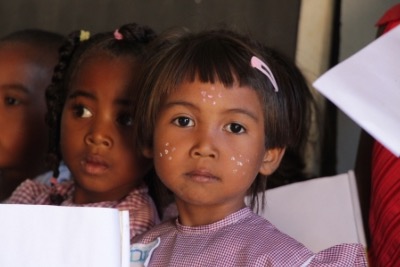 Enfants de la crèche Mimosa, Ferme de Mahatsinjo